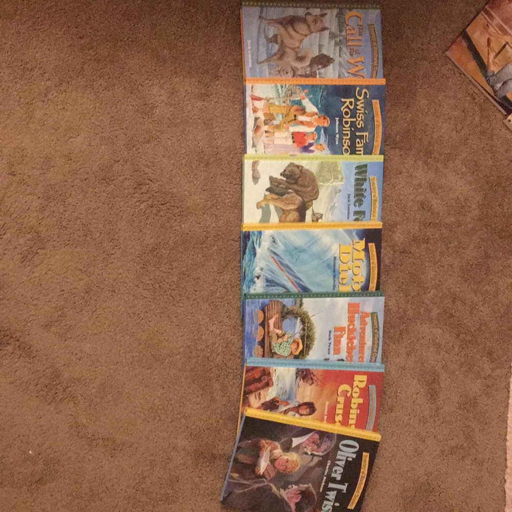 Treasury of Illustrated Classics Books.